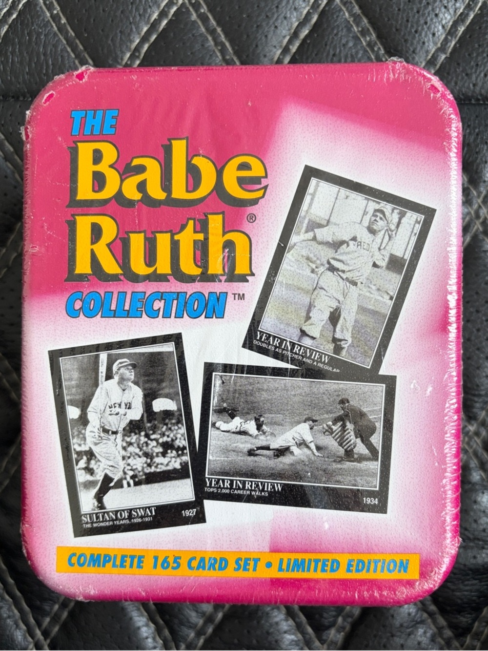 1992 The Babe Ruth Collection Complete 165 Card Set in Tin Factory Sealed